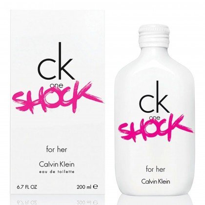 عطر ون شوك فور هيررمن كالفين كلاين سعة 200 مل - CK One Shock For Her EDT By Calvin Klein 200ml