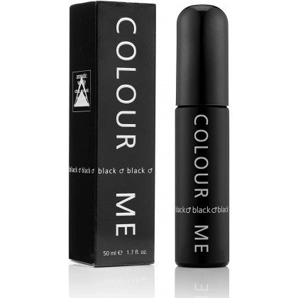 عطر كولور مي بلاك للرجال سعة 50 مل | Colour Me Black EDP Eau de Parfum for Men 50 ML