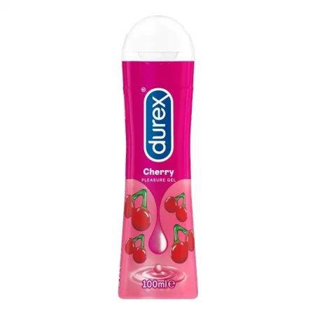 Cherry-flavored lubricant for a fruity experience 100 ML مزلق ديوركس بطعم الكرز حجم 100 مل
