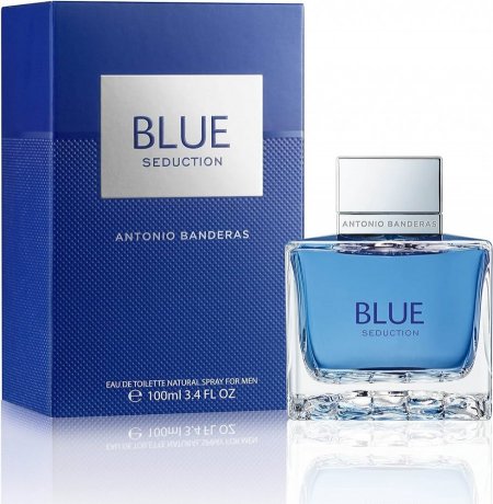 Antonio Banderas Blue Seduction by Antonio Banderas for Men - 3.4 oz EDT Spray