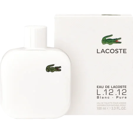lacoste L.12.12 Blanc / Lacoste EDT Spray (white) 3.3 oz (m)‏