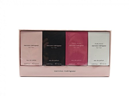 Narciso Rodriguez for Her 4 Piece Mini Splash gift Set for Women‏